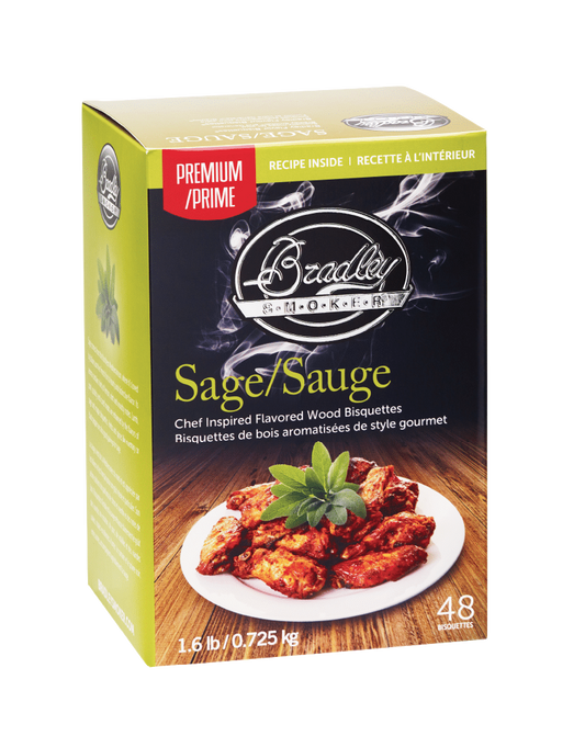 Bisquettes de sauge pour les fumeurs Bradley
