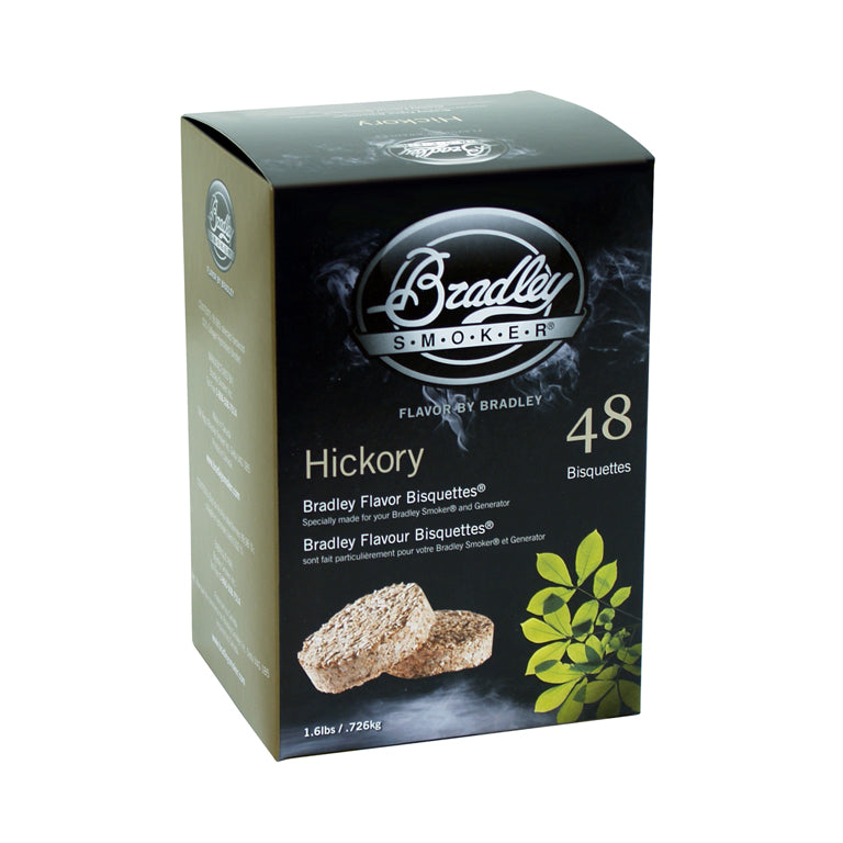 Hickory-Bisquettes für Bradley Smokers