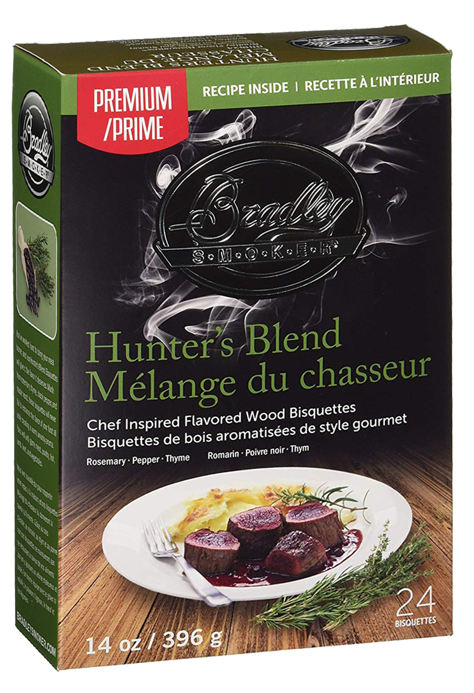 Hunters Blend Bisquettes für Bradley Smoker